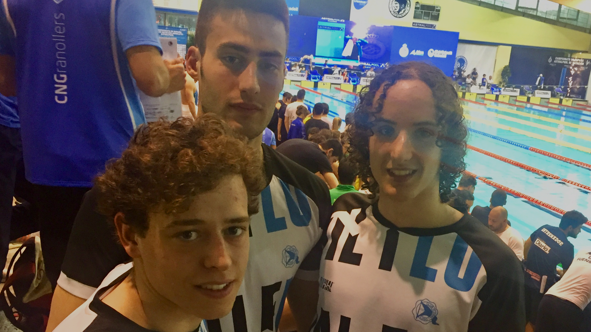 Buena actuación de los nadadores del Fluvial en el Campeonato de España Open
