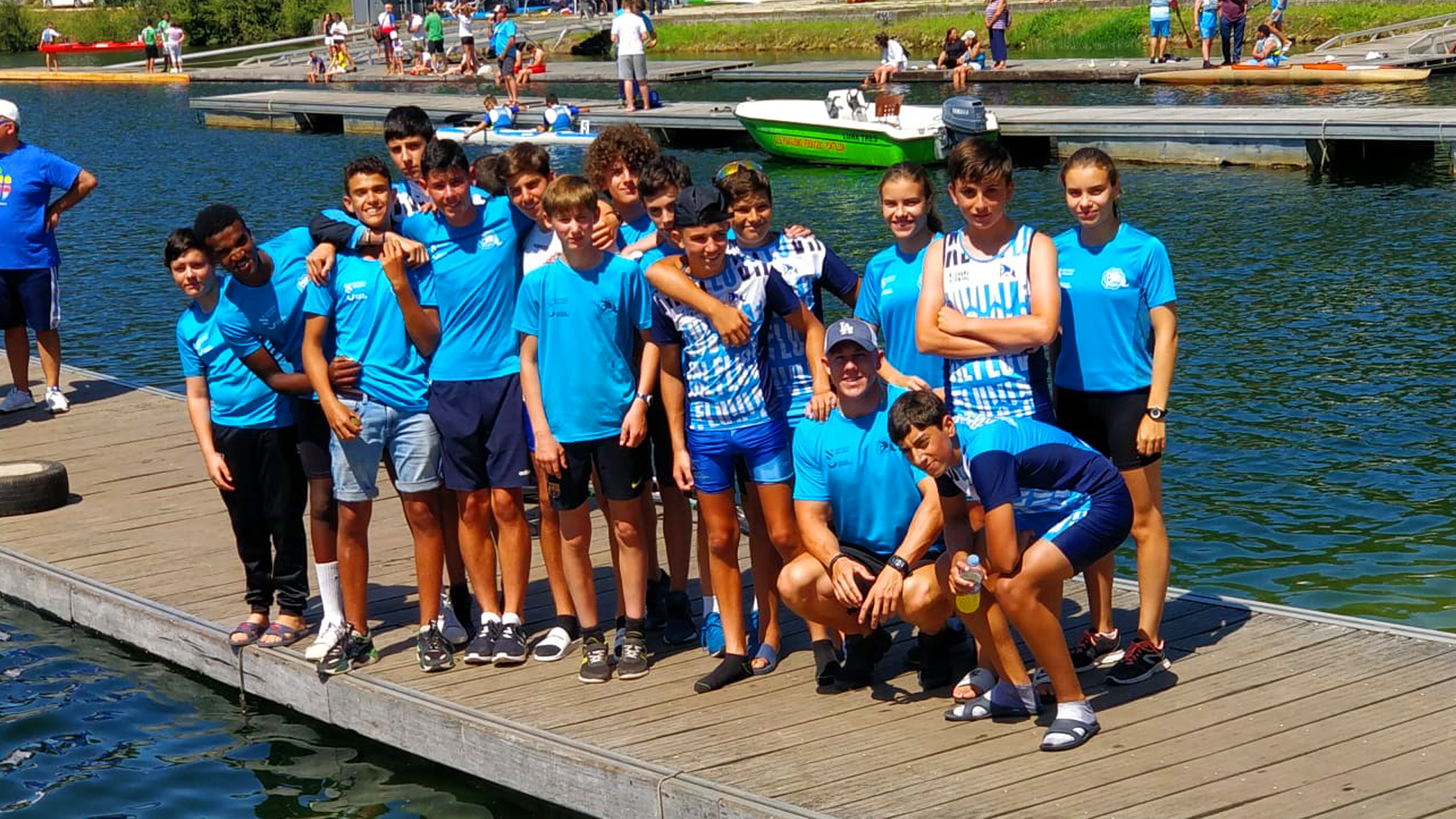 Dos bronces en K1 1000 y en K4 1000 en el Campeonato Gallego de Pista