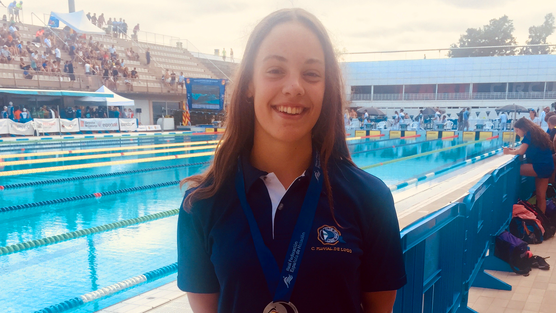 Ana Cernadas, Subcampeona de España en 200 metros Libres