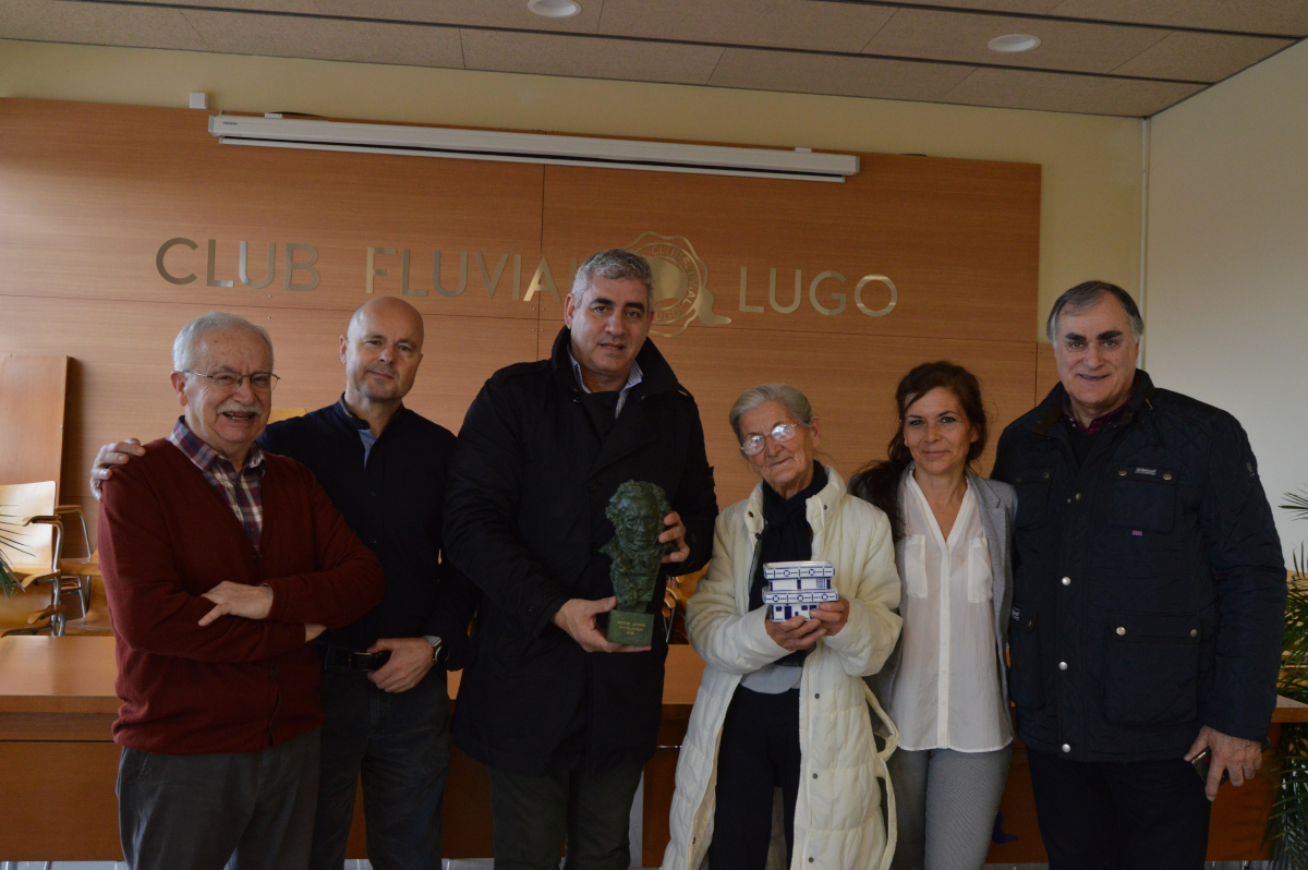 BENEDICTA DESPLEGÓ SIMPATÍA Y CARIÑO EN SU VISITA AL FLUVIAL DE LUGO