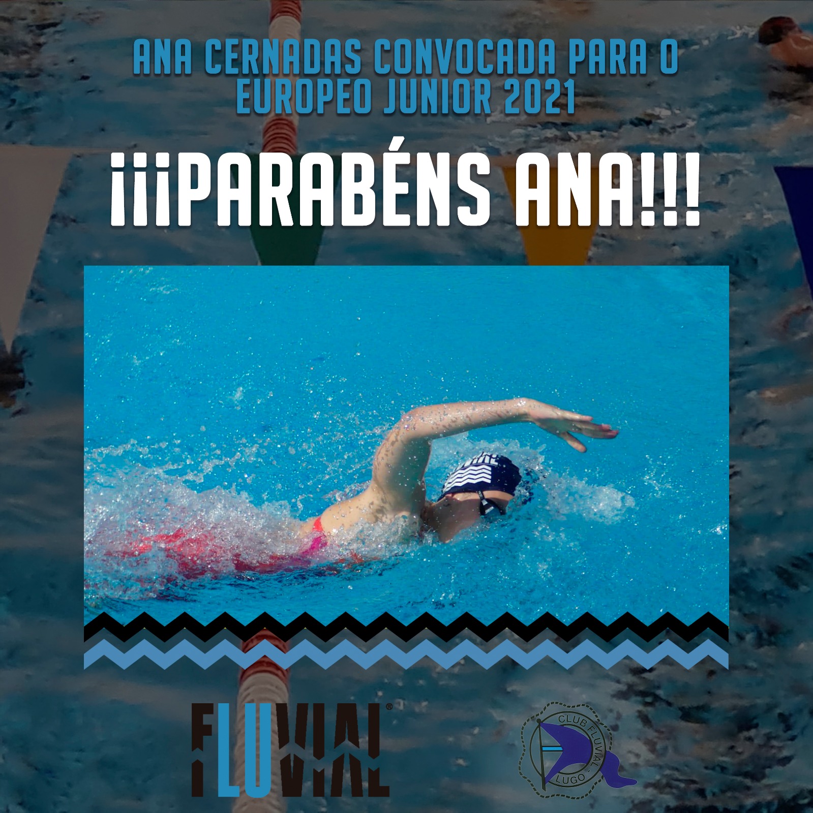 Ana Cernandas Convocada pola Fed.Española de Natación para o Campeonato de Europa Junior