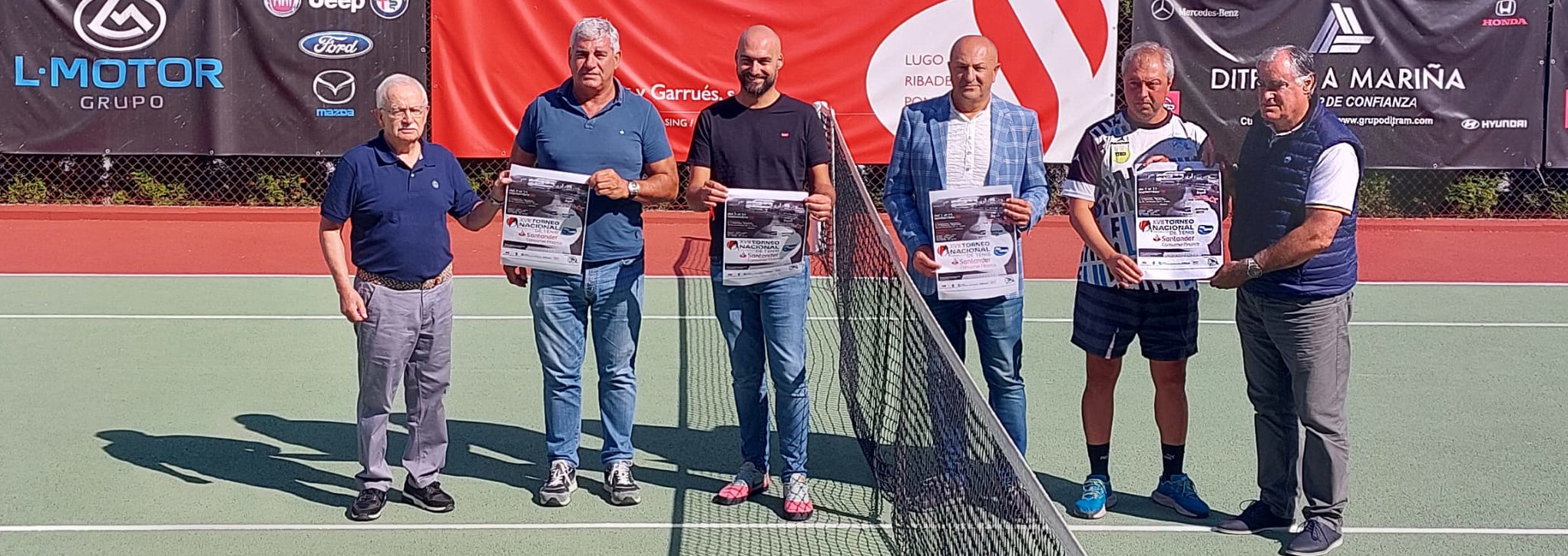 Presentación del XVIII Torneo Nacional de tenis Club Fluvial Lugo